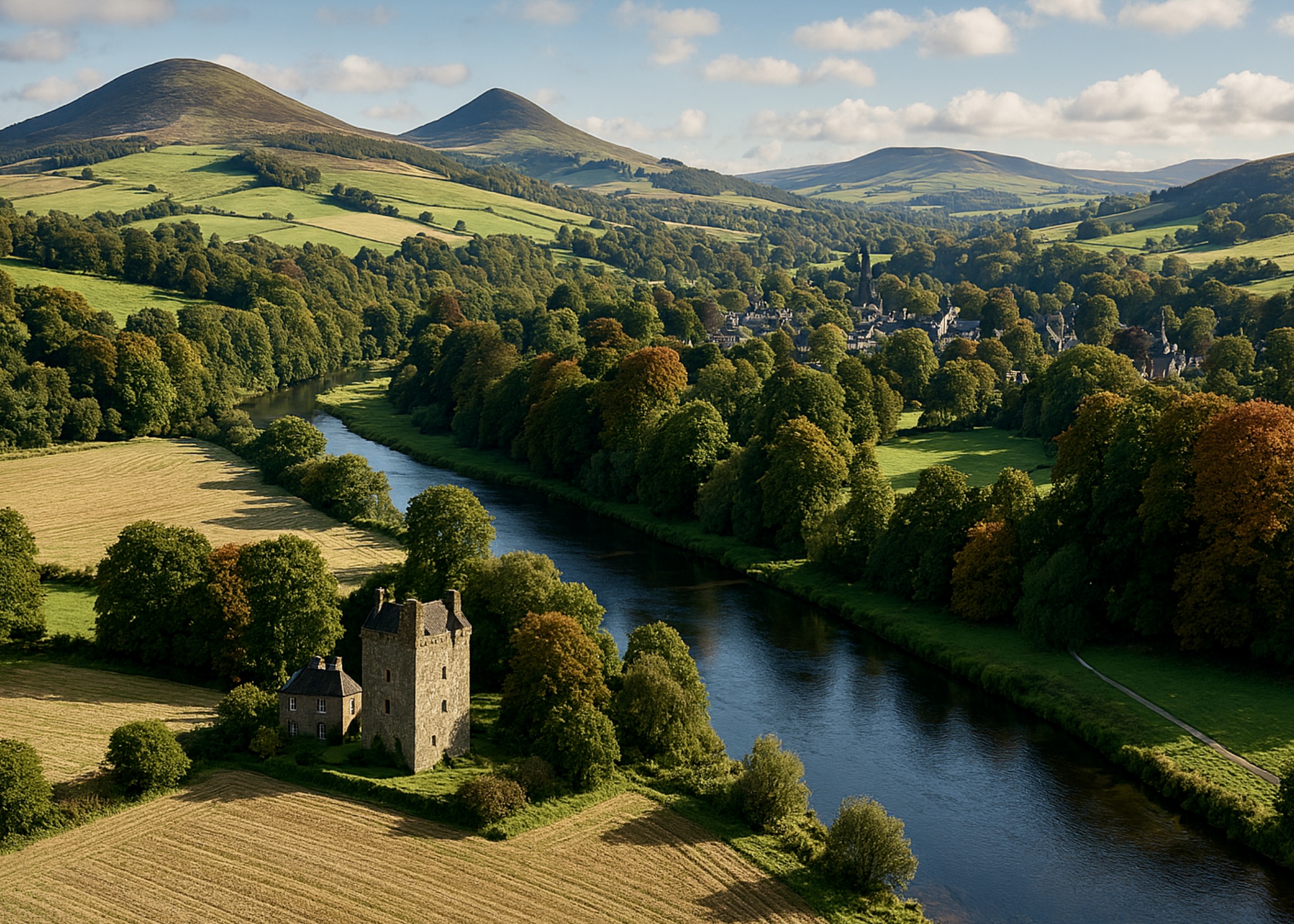 Glamping in Scotland - Regions - Scottish Borders