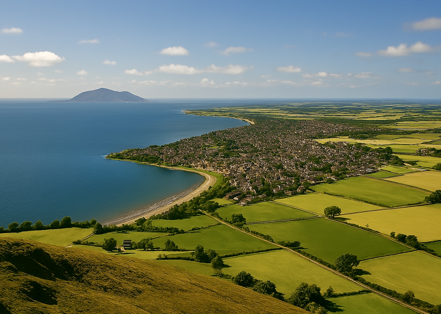 Glamping in Scotland - Regions - Ayrshire & Arran (AI generated image)